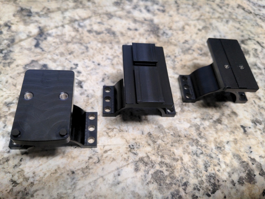 Piggyback MRD mount for 1-8X Trijicon VCOG