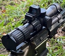 Piggyback MRD mount for 1-8X Trijicon VCOG