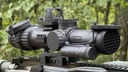 Piggyback MRD mount for 1-8X Trijicon VCOG