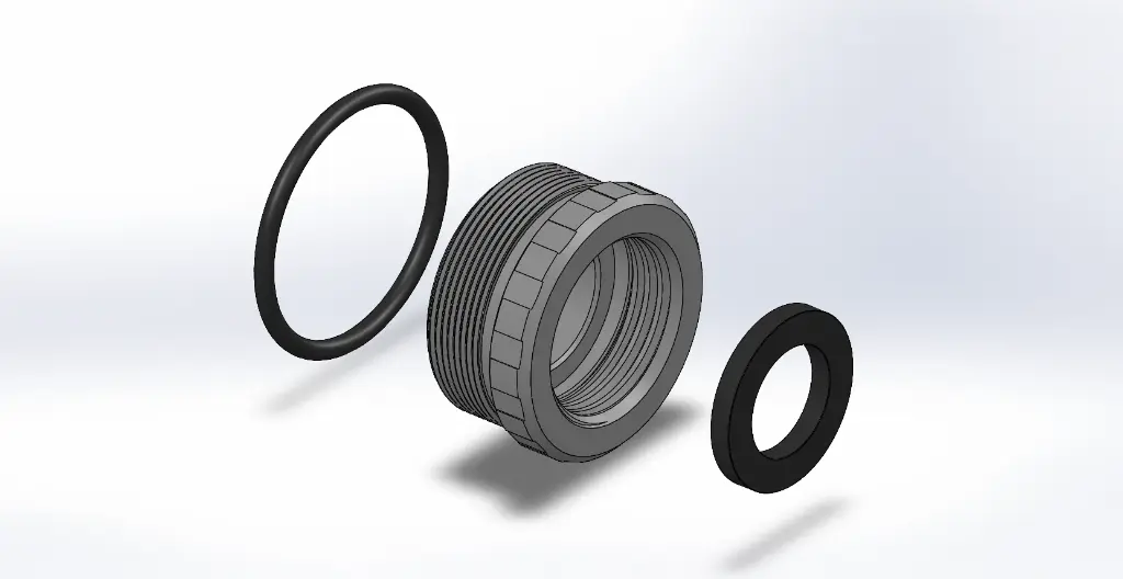 soverign_development_supressor_cleaning_garden_hose_adapter_HUB_to_GHT_3d_render.webp